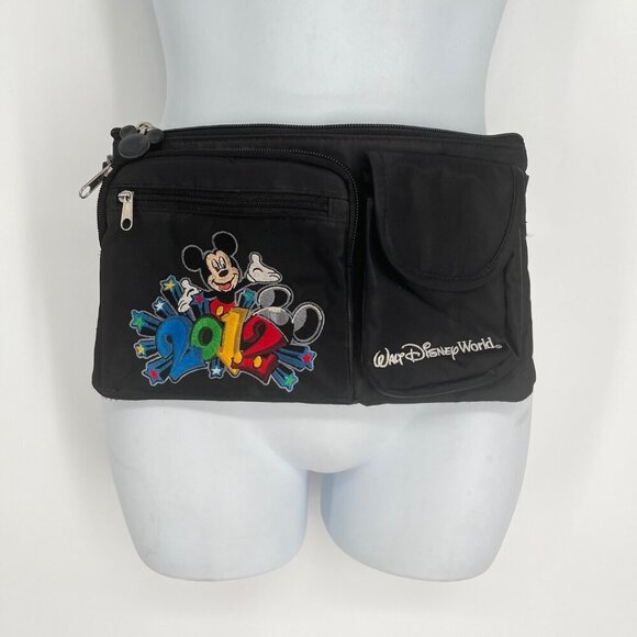Disney Parks 2012 Mickey‎ Mouse & Pluto Waist Bag - Picture 1 of 5